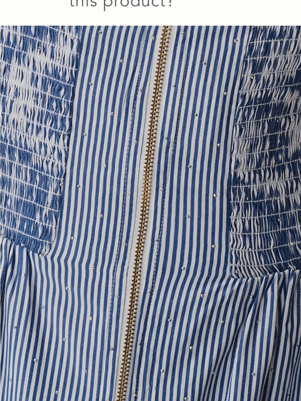 Anthro NWT Tommie zip Shirtdress - Picture 2 of 6